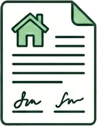Lease agreements icon